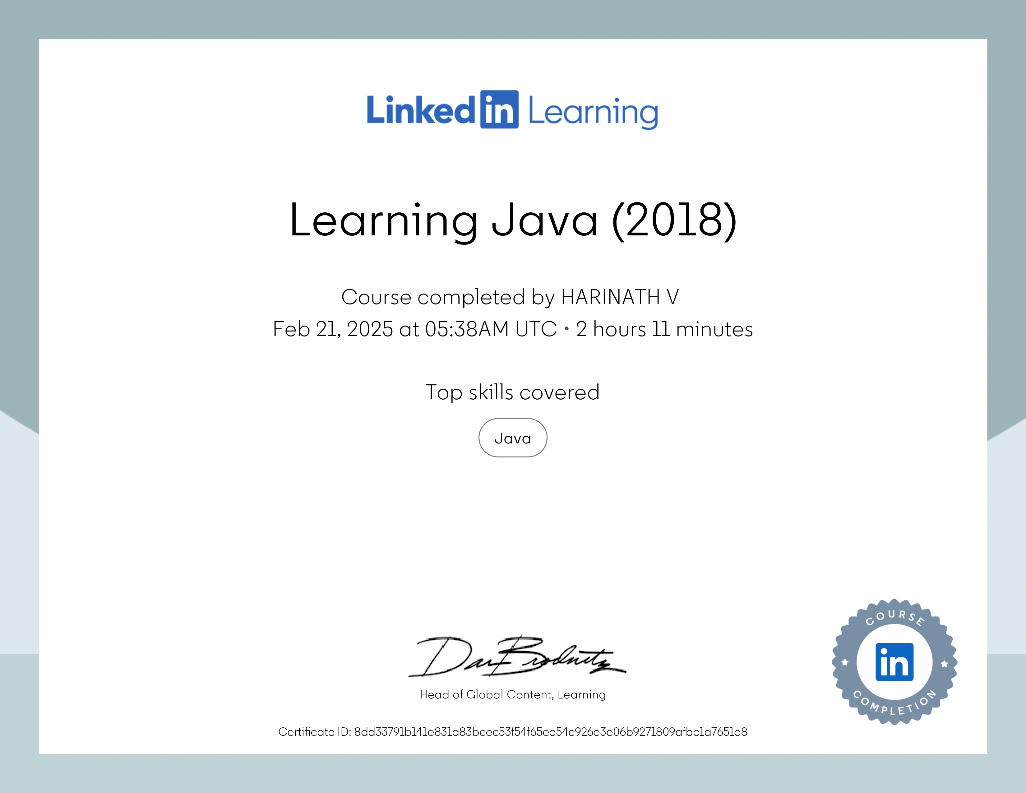 Certificate 6